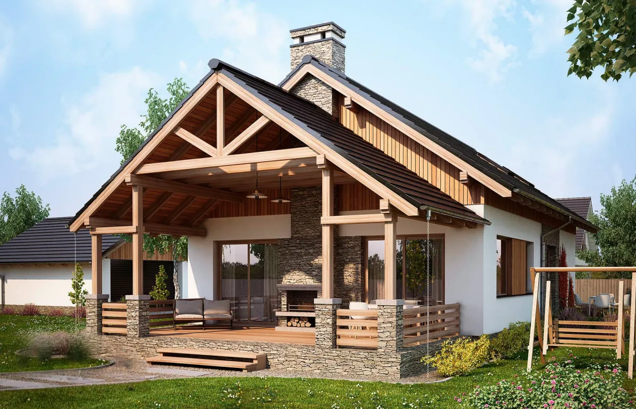 Проект дома Берген (ГБ-М-25) 172,26 м² 2 этажа