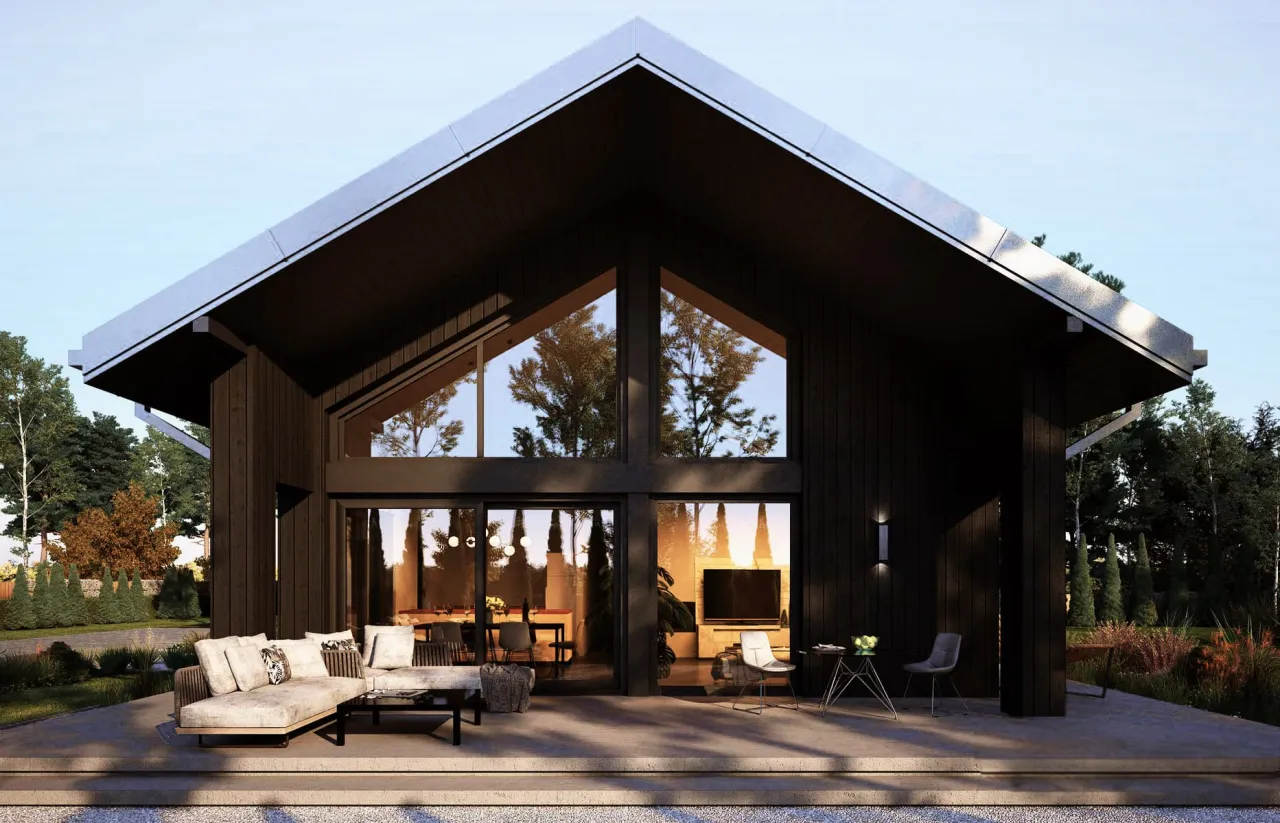 Проект дома Вернамо (ГБ-М-21) 210,16 м² 2 этажа