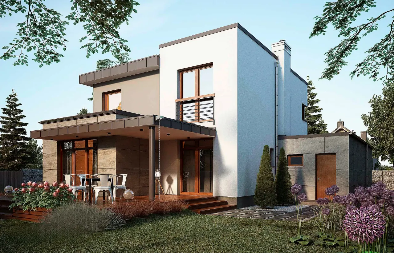 Проект дома Самир (ГБ-М-36) 202,43 м² 2 этажа