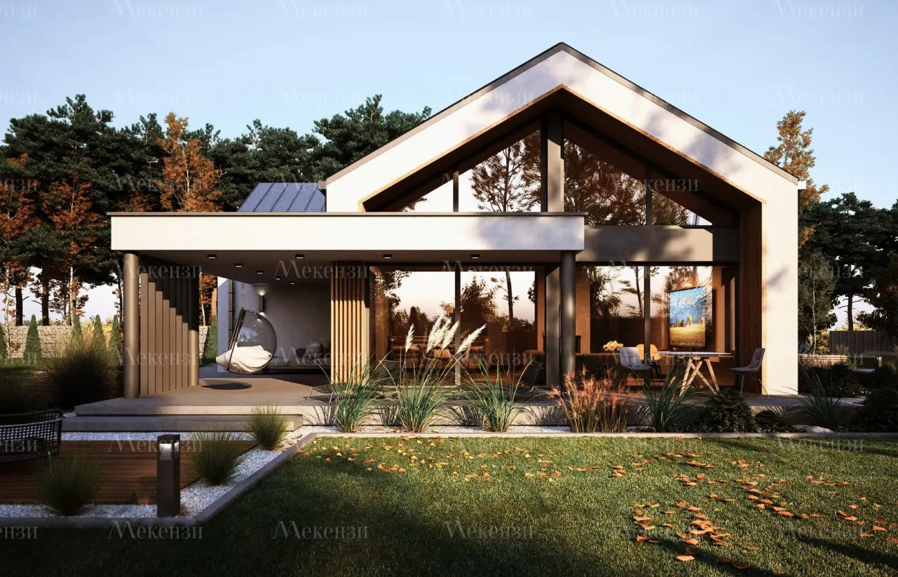 Проект дома Дакка (ГБ-S-01) 273,39 м² 2 этажа