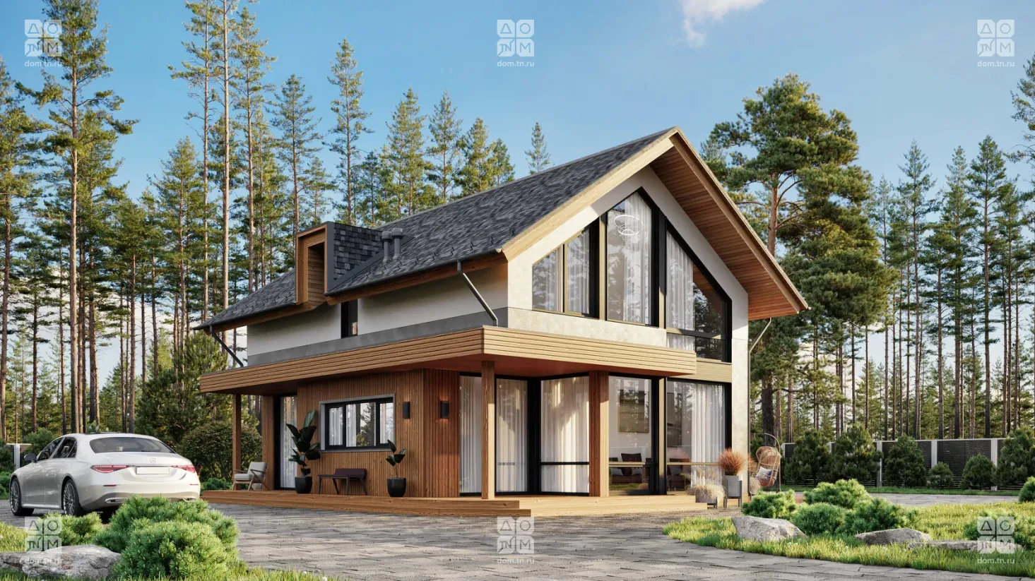 Проект дома ДАВИНЧИ 131 м² 2 этажа