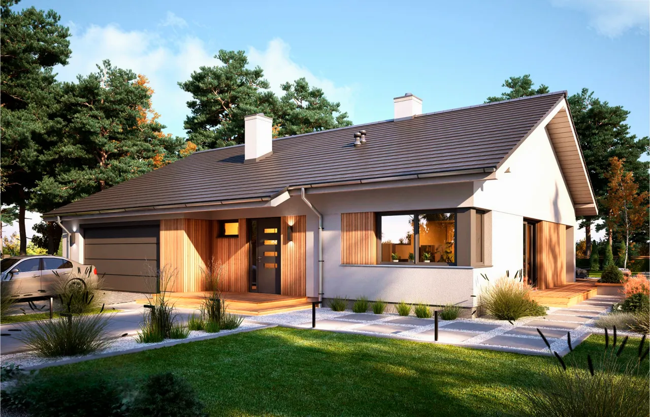 Проект дома Мальмё (ГБ-М-26) 212,98 м² 1 этаж