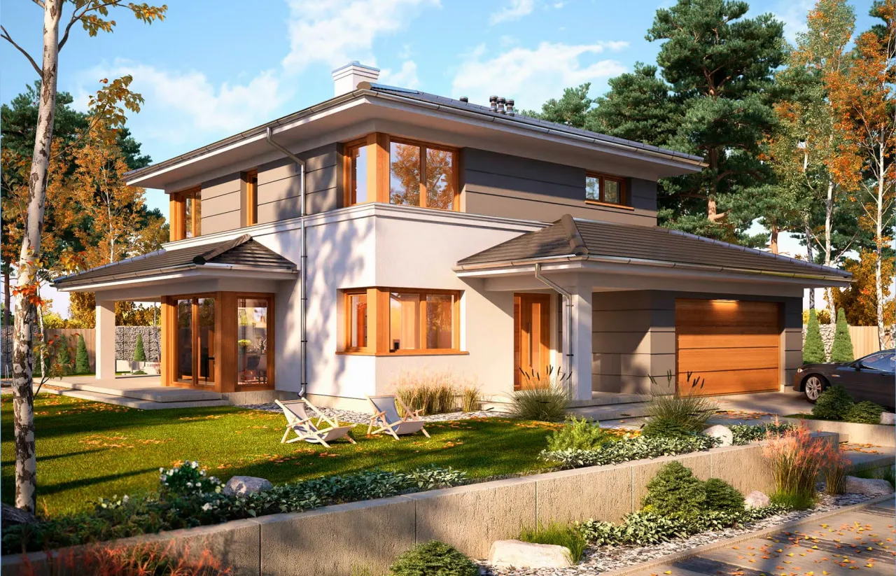 Проект дома Манаус (КР-М-40) 239,51 м² 2 этажа